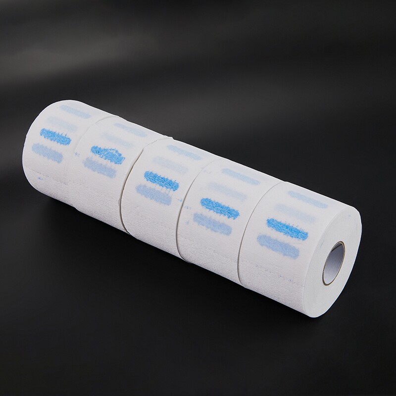 剪发围脖纸理发店美发工具用品护颈纸盒一次性剪头发纸理发围布