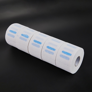 剪发围脖纸理发店美发工具用品护颈纸盒一次性剪头发纸理发围布