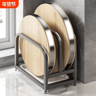 厨房砧板置物架刀架刀具勺一体收纳架台面筷子菜板放置架沥水筷筒