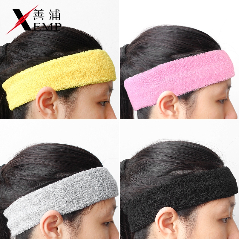 发带/运动跑步篮球头带头圈瑜伽健身男头套纯色吸汗j20防滑汗水