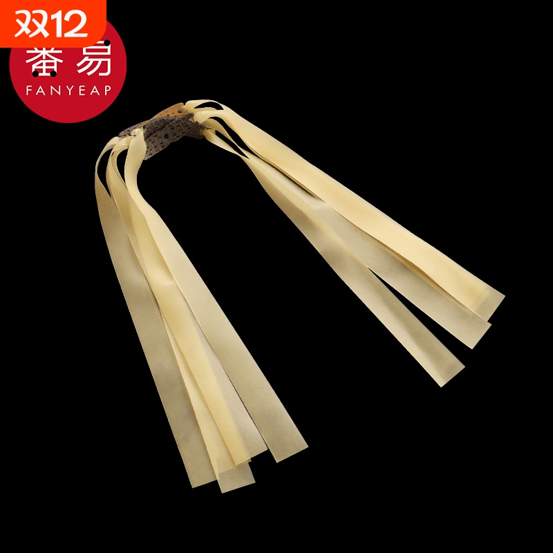 弹弓皮筋AF1sn0-回弹扁皮筋短拉伸防冻耐用弹力弹弓运动训练