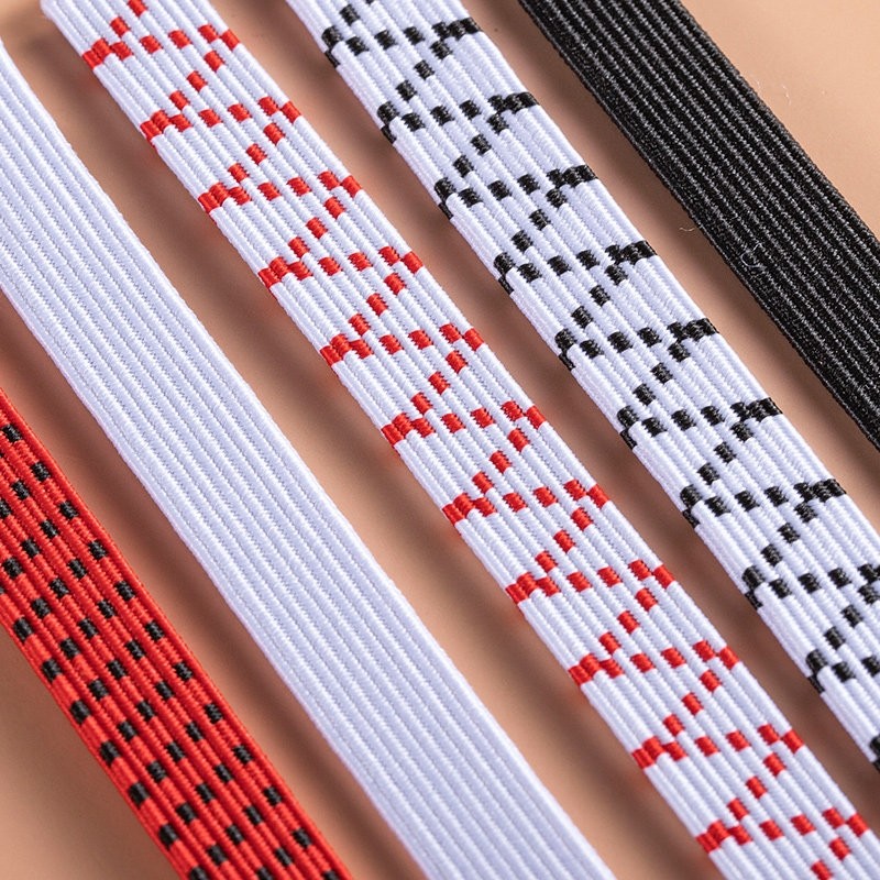 宝妈家用橡筋衣裤扁宽细松紧带高弹力裤腰袖口皮筋儿童婴儿裤丈根