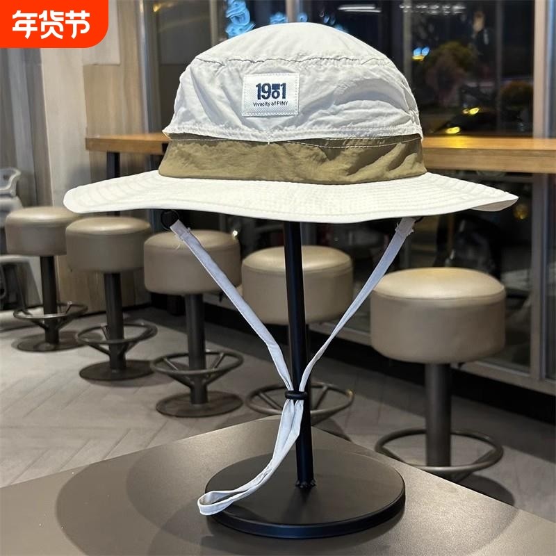 速干防晒遮阳帽男女夏季速干透气渔夫帽户外露营登山帽亲子儿童帽
