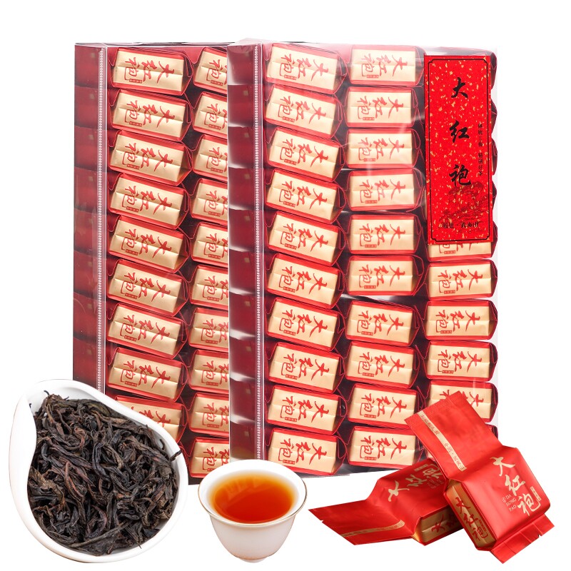 大红袍茶叶浓香型武夷岩茶自饮乌龙茶500g