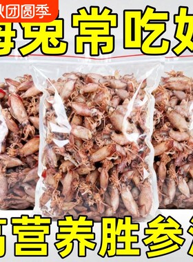 富硒小海兔干货带籽特级海兔子小鱿鱼墨鱼仔籽乌乌贼干笔管鱼干