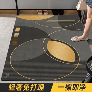 地垫入户门垫脚垫家用吸水防滑地毯垫子可裁剪进门门口 硅藻泥新款