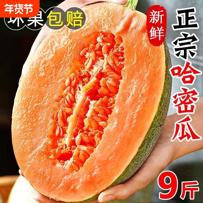 正宗海南东方小哈密瓜当季新鲜水果一整箱包邮现摘网纹瓜西州蜜瓜,水产肉类/新鲜蔬果/熟食,哈密瓜,淘宝优惠券,粉丝福利购,淘宝优惠卷