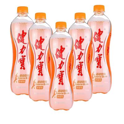 健力宝橙蜜味碳酸饮料560ml瓶促销装饮品电解质汽水橙味瓶装经典