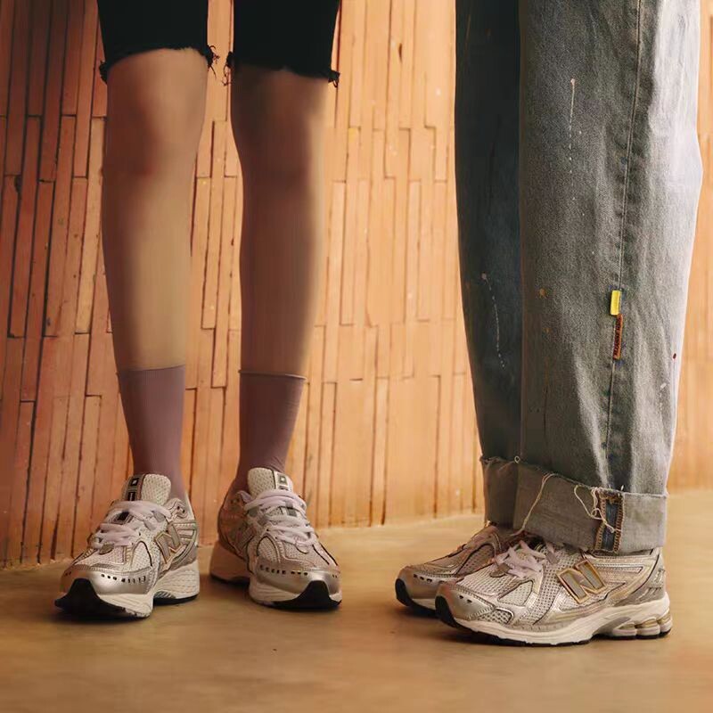 【589人收藏】1906R韩版复古老爹鞋透气防滑男休闲缓震运动跑步女