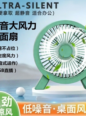 新款现代简约桌面风扇迷你随身携带风扇USB直插静音大风力XC3