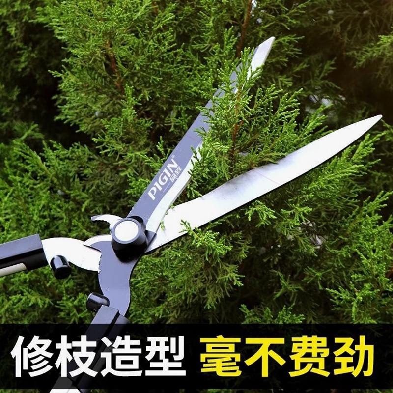 修枝剪进口绿篱大剪刀花木树枝修绿化花卉专用剪枝钳专业园艺神器