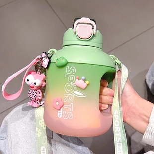 高颜值大容量水杯吨吨桶女生耐高温健身运动水壶女喝水杯子顿顿杯