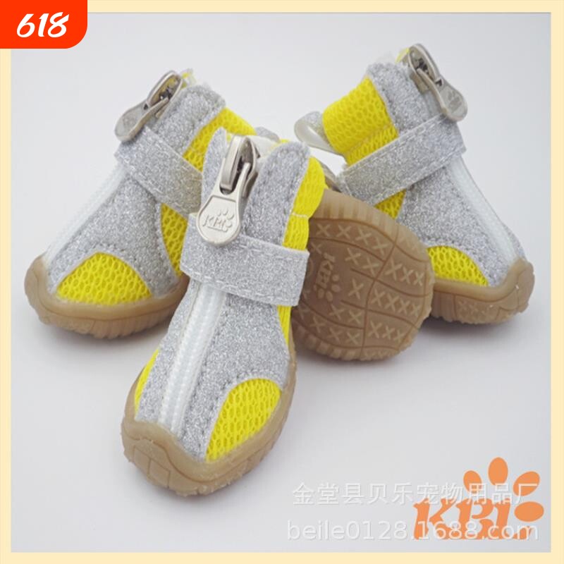 KBL宠物鞋子秋季布鞋狗狗鞋子小可爱贵宾泰迪鞋3色可选运动鞋透气