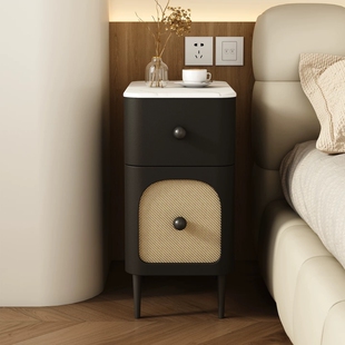 迷你超窄30厘米实木小型小床头柜窄家用卧室极窄25cm宽夹缝柜收纳