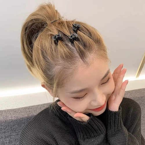 Заколка для волос для принцессы, заколка-крабик, маленькая челка, аксессуар для волос