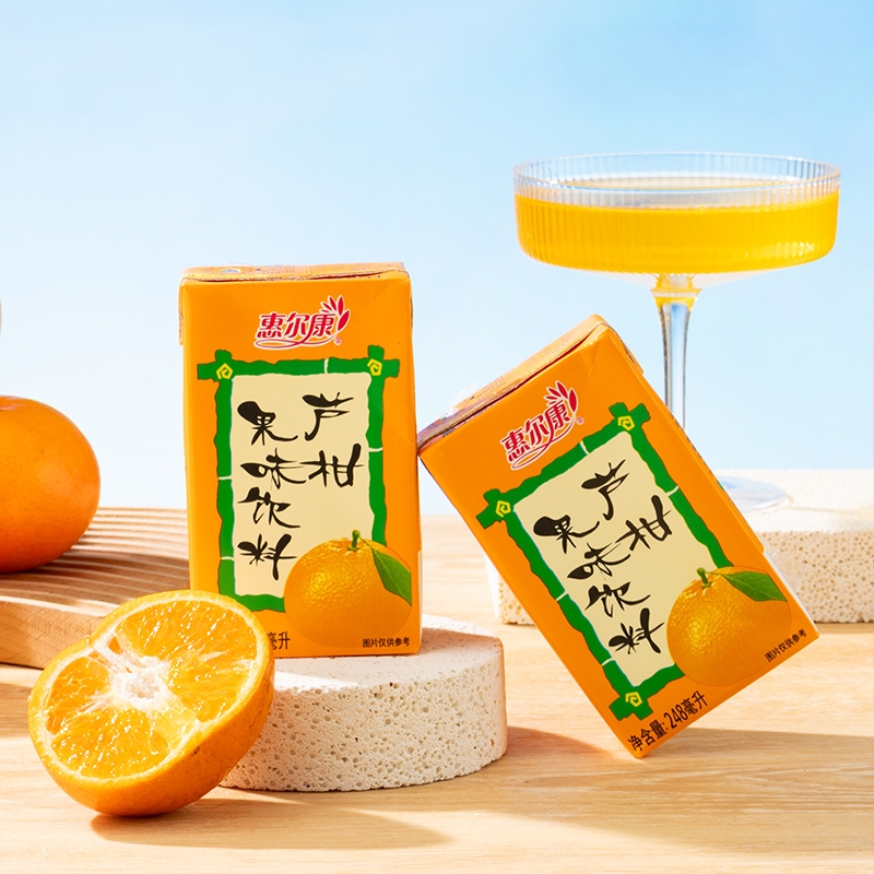 惠尔康芦柑饮料清凉解腻怀旧饮料