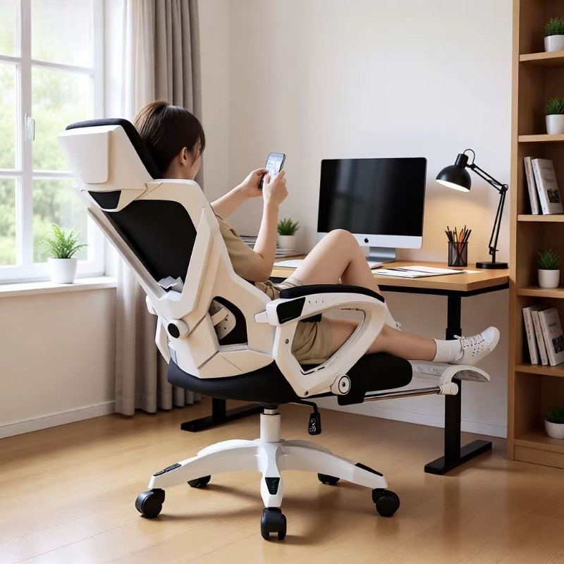 电脑椅子家用舒适办公椅人体工学椅电竞椅久坐宿舍座椅靠背椅可躺