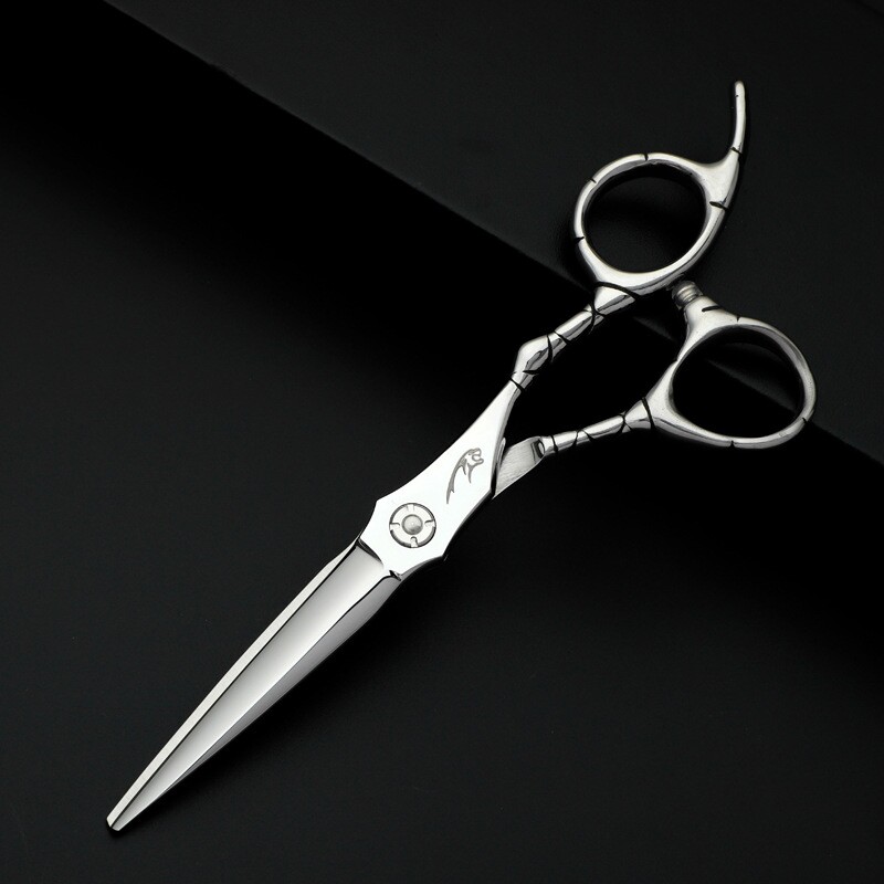 D7 德豹理发剪刀 平剪 牙剪 打薄剪刘海剪 理发师专用美发剪刀