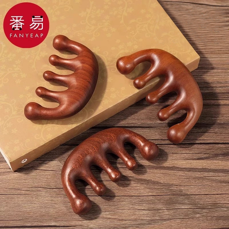 按摩器/头部C1pl001-头部按摩器家用梳头男女五指按压梳头皮梳子