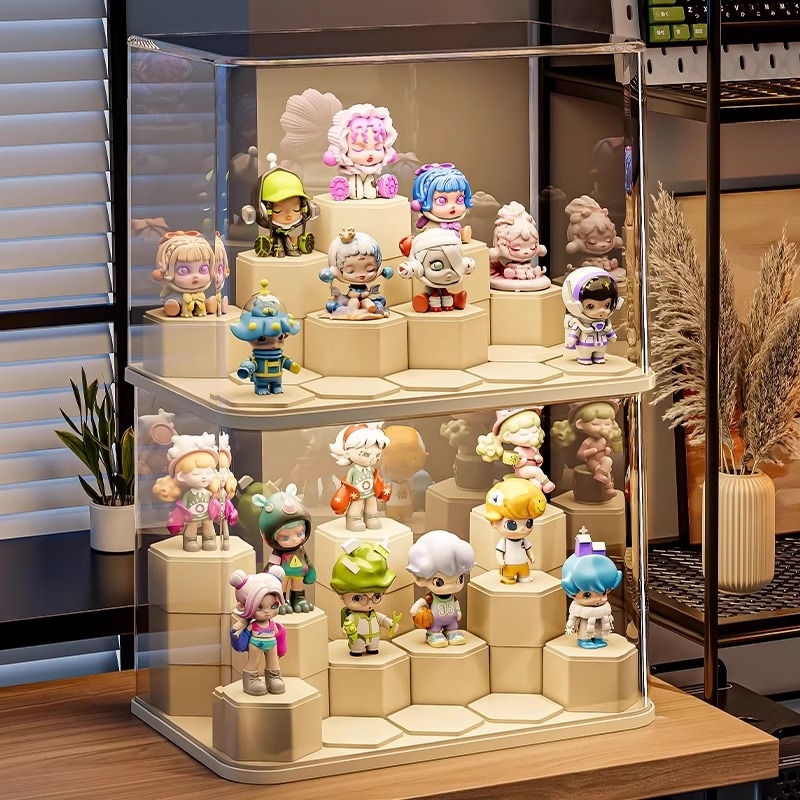 高透盲盒手办展示盒!!送无痕贴！
