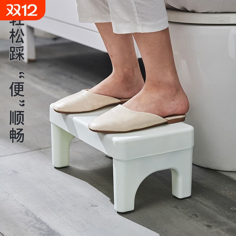 厕所马桶凳垫脚凳子加厚踩脚凳坐便凳蹲便凳儿童拉屎长方形浴室