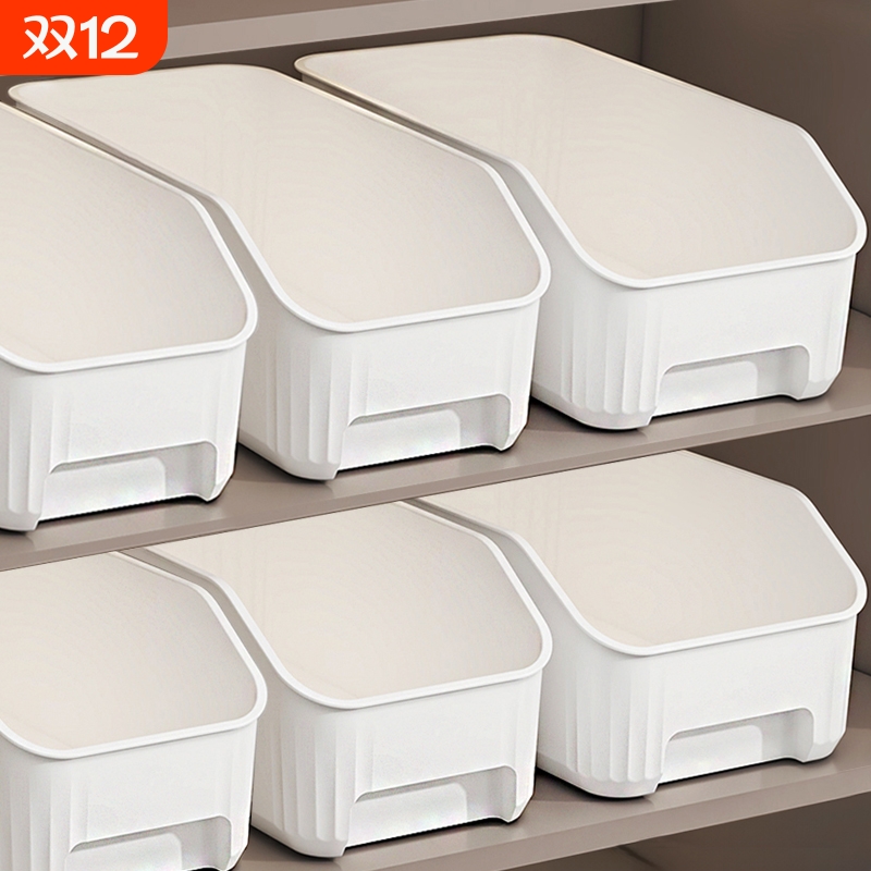 长方形塑料橱柜收纳筐调料篮置物架整理筐厨房收纳盒杂物储物分类