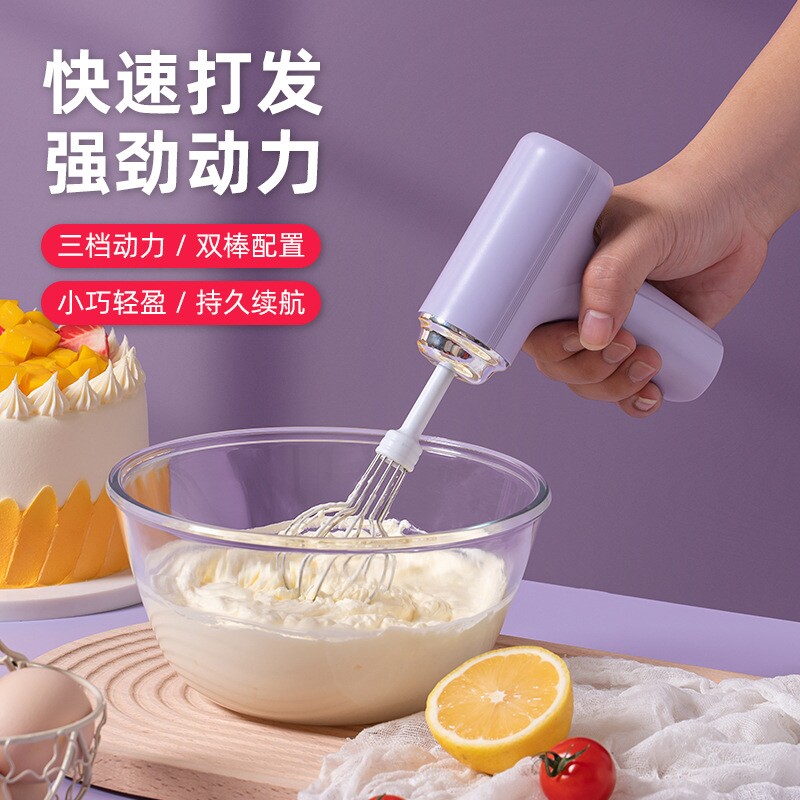 全自动打蛋机家用大功率打奶器打发器多规格