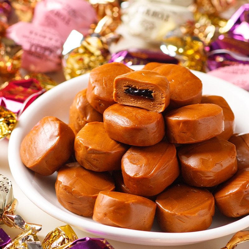 巧克力夹心太妃糖128克/袋