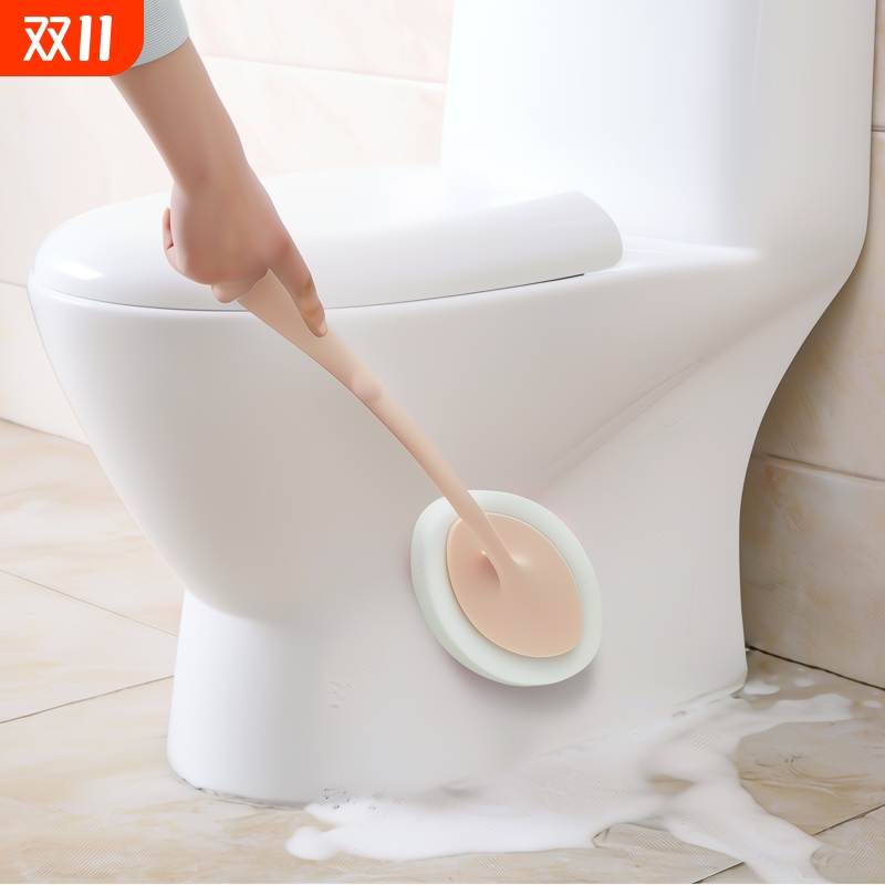 长柄海绵刷卫生间浴缸刷刷子浴室清洁地板刷厨房海绵擦清洁刷百洁