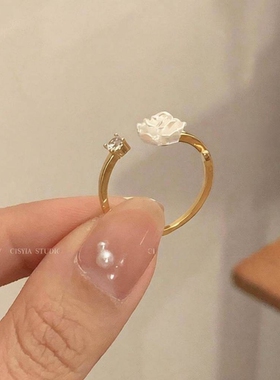 热销黑色关节戒指7件套