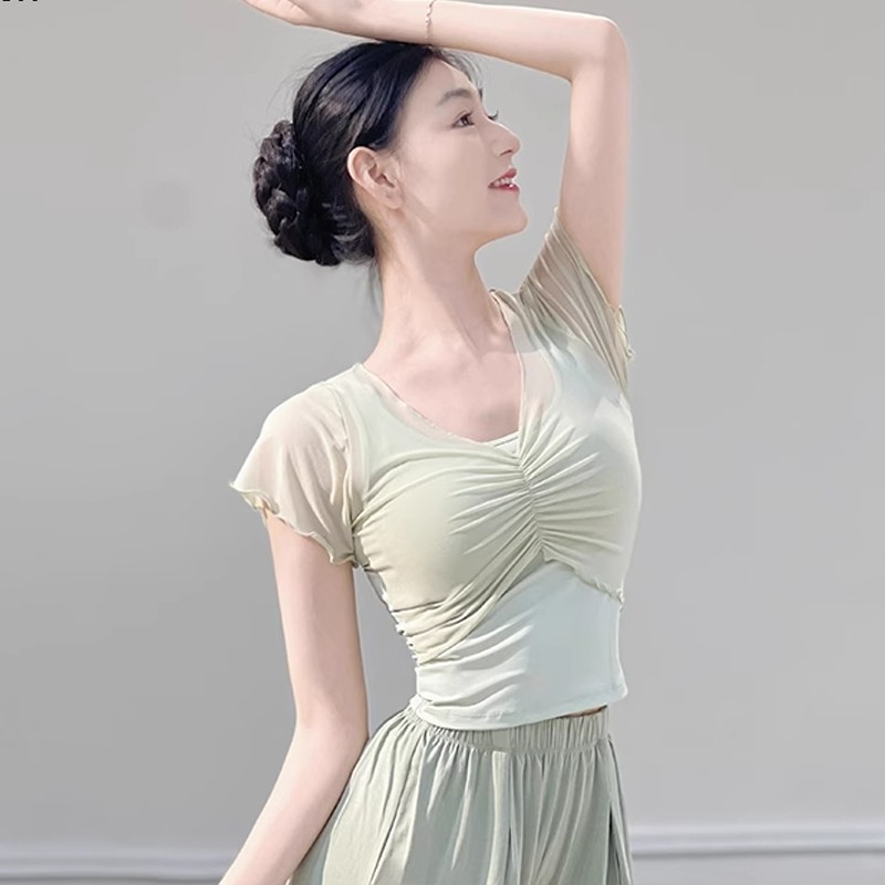 古典舞假两件练功服|千人加购