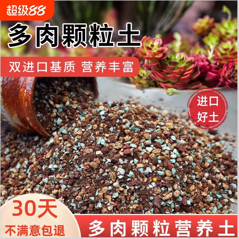 多肉专用颗粒土营养土种植土盆栽花卉K泥炭植物花土铺面土壤花盆