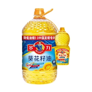 多力葵花籽油5L238ML小油一级压榨家用食用油植物油桶装 健康精选