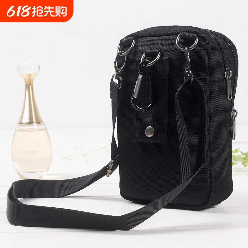 火杰多功能男士中号穿皮带挂腰包4-7.9寸手机运动包女时尚休闲包