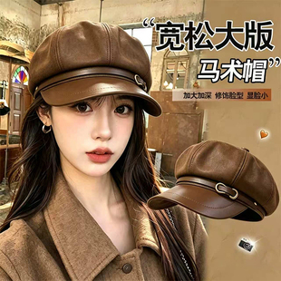 韩版复古文艺八角帽子女秋季洋气百搭英伦风报童帽休闲时尚贝雷帽