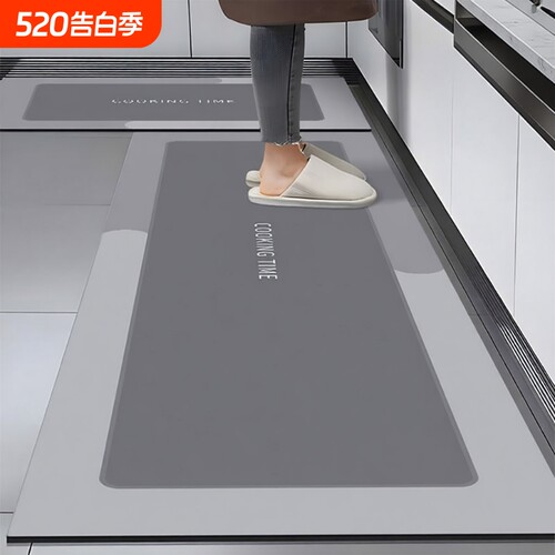 硅藻泥防滑厨房地垫|千人回购