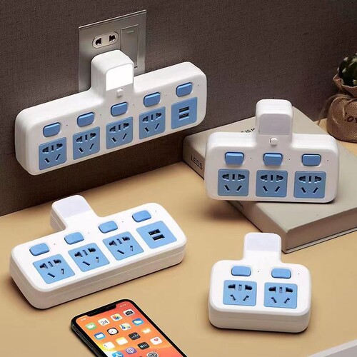 办公插座USB夜灯多功能排插