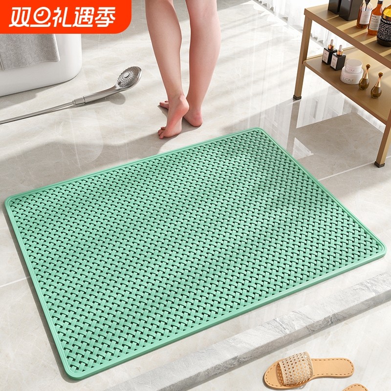 浴室防滑地垫淋浴房卫生间洗澡专用防水防摔脚垫卫浴浴缸厕所垫子