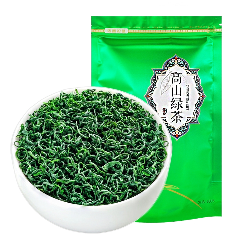 特级高山绿茶龙井43号炒青茶栗香型250g起多规格