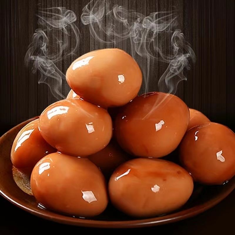 五香卤蛋盐焗风味泡椒卤蛋三口味混合开味下酒菜真鸡蛋零食新鲜