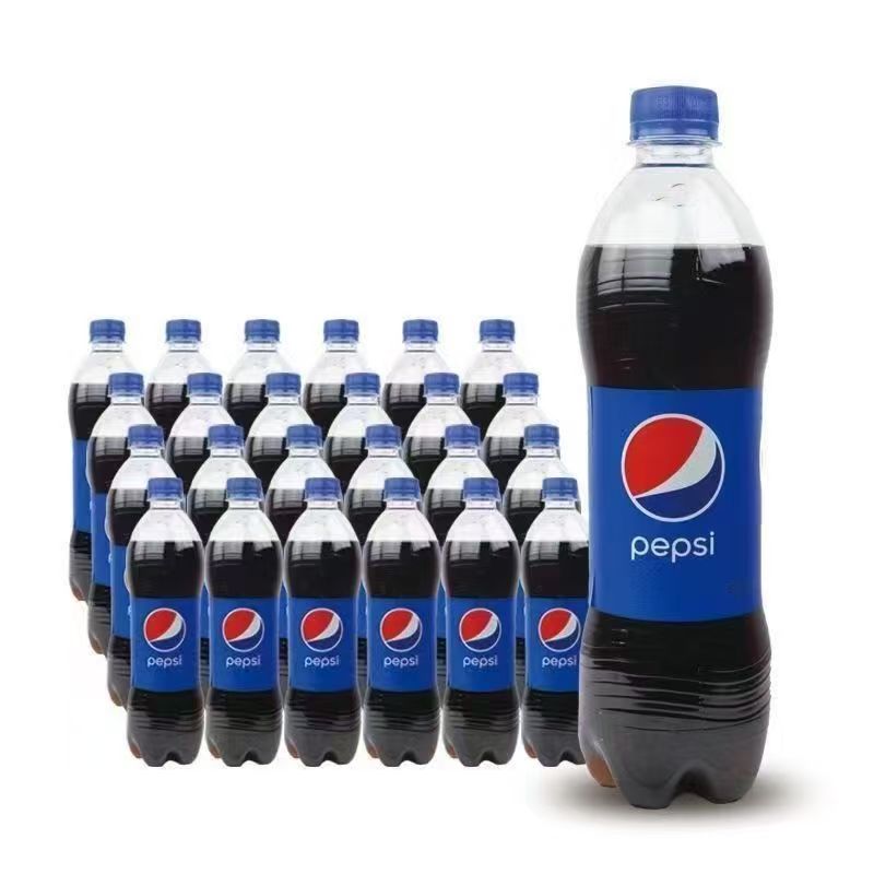 百事可乐碳酸饮料600ml*24瓶可乐汽水经典整箱包邮