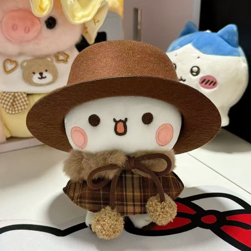 毛绒公仔钥匙扣玩偶玩具穿搭变装娃娃可爱包包礼物挂饰品
