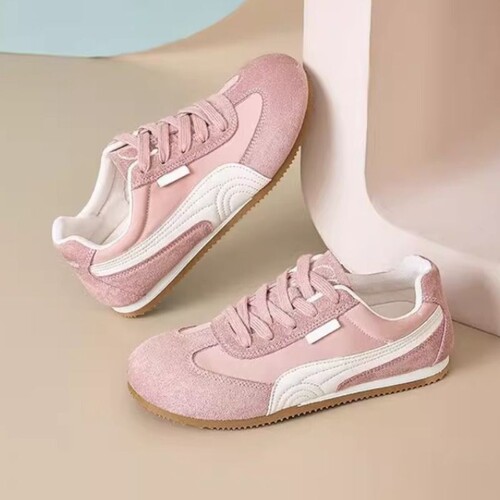 女鞋爆款德训鞋2025夏季薄款透气韩版复古小白鞋轻便休闲学生板鞋