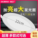 开孔2.5寸3.5寸4寸6寸8寸吊顶圆形天花灯牛眼灯 超薄led筒灯嵌入式