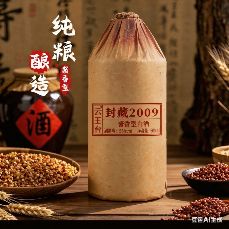 贵州酱香型白酒53度纯粮食大曲坤沙窖藏柔和老酒光瓶固态整箱6瓶