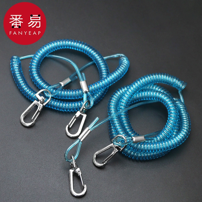 鱼竿失手绳A1PQ0-伸缩自动护竿放杆绳溜鱼钓鱼用品垂钓装备鱼具