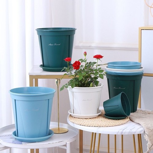 青山盆控根花盆加厚大号加仑盆新款塑料厂家直销阳台耐用吸水家庭