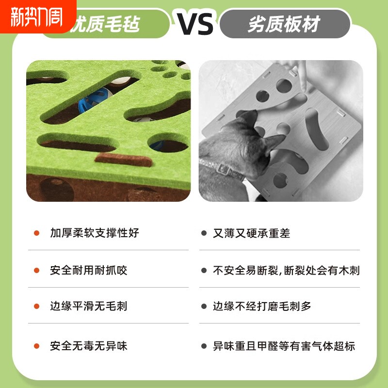 冻干猫玩具漏食球宠物小猫自嗨解闷逗猫神器猫咪益智丰容藏食玩具