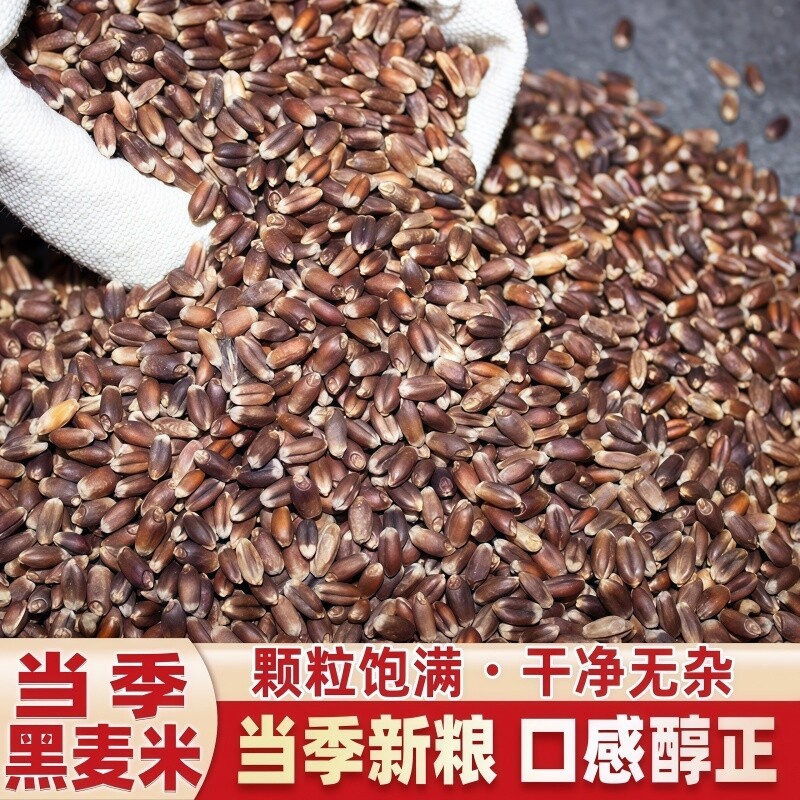 黑麦仁新米五谷杂粮农家香煮粥饭粗粮煲汤山地种植荞麦米燕麦五谷