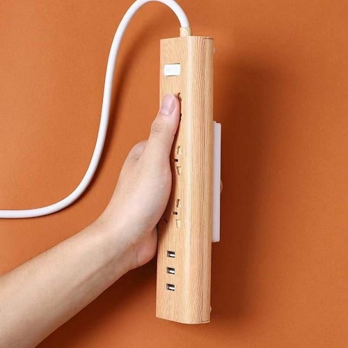 数据线强力排插固定器粘钩粘贴